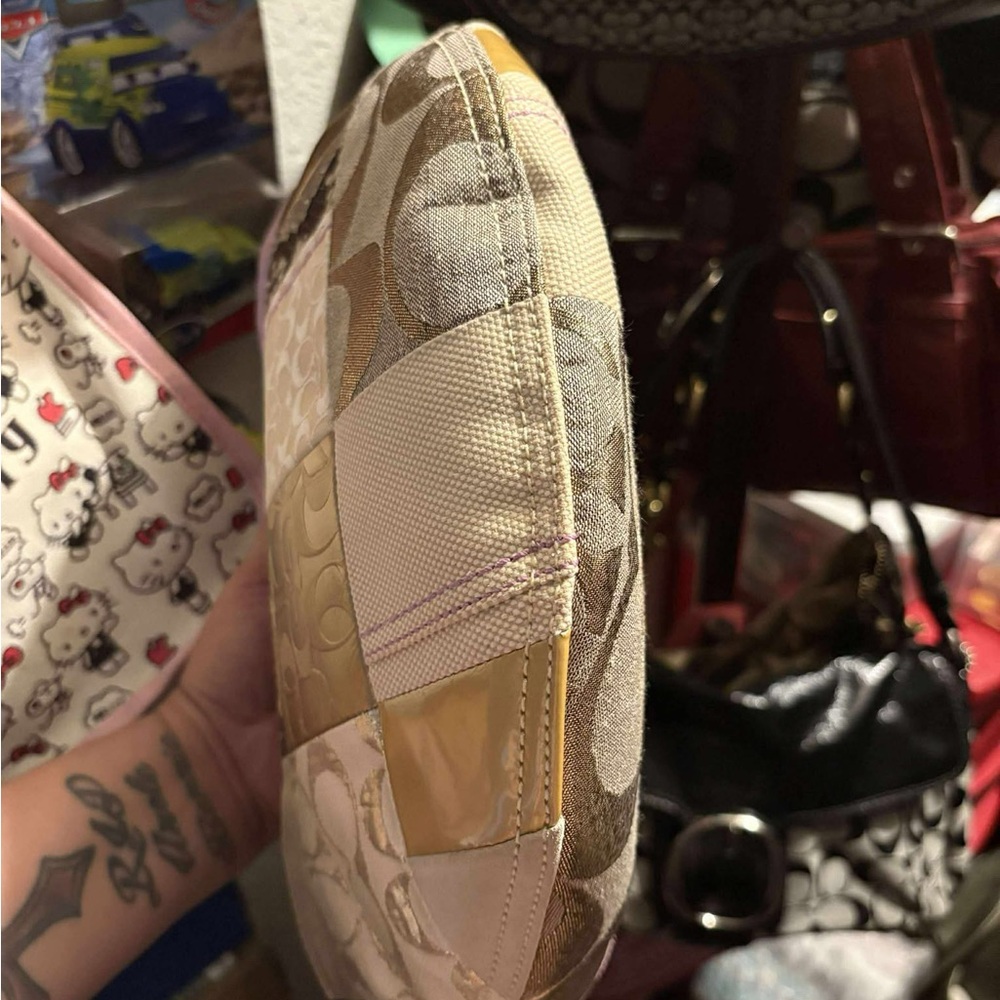 Patchwork Shoulder Bag - image 4